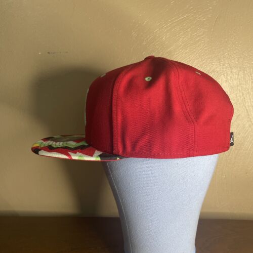 Cappello Air Jordan Uomo Rosso Lepre Space Jam Jumpman Snap Back Cap Nuovo - Foto 7 di 10