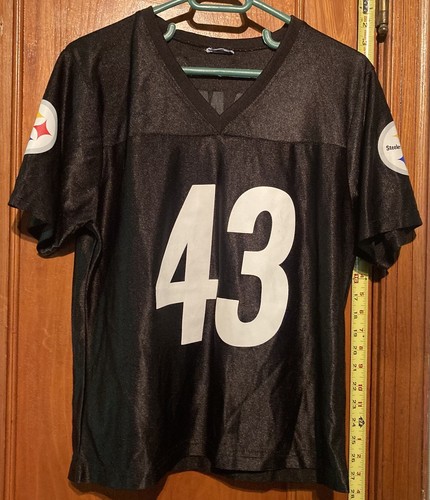 NFL Pittsburgh Steelers Troy Polamalu Youth Jersey M Medium - Picture 5 of 5