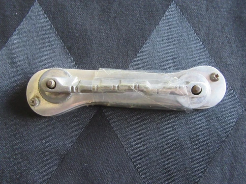 1954 - 1963 Gibson or Gretsch Les Paul Std. or 6120 Nickel Plated Dog Bone Bridg