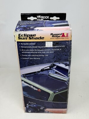 Rugged Ridge Jeep Wrangler Eclipse  Shade 2 Dr JK Black 07-15