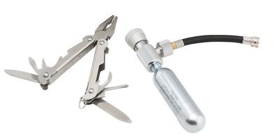 KIT RIPARA PNEUMATICI RIPARAZIONE TUBELESS + CO2 5 RIPARAZIONI Regolatore Co2 - Foto 9