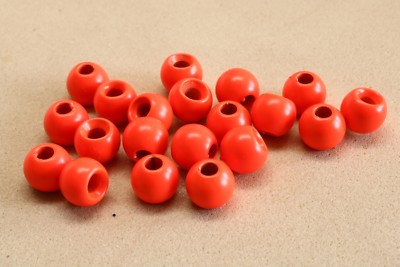 TUNGSTEN Perlen Beads 10St Fluo Rot, Pink, Grün,Orange 2,8 3,3  3,8 4,5  5,5 mm 
