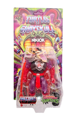 MOTU X TMNT Turtles of Grayskull Mutated Ninjor Actionfigur 14 cm MOC NEU OVP !
