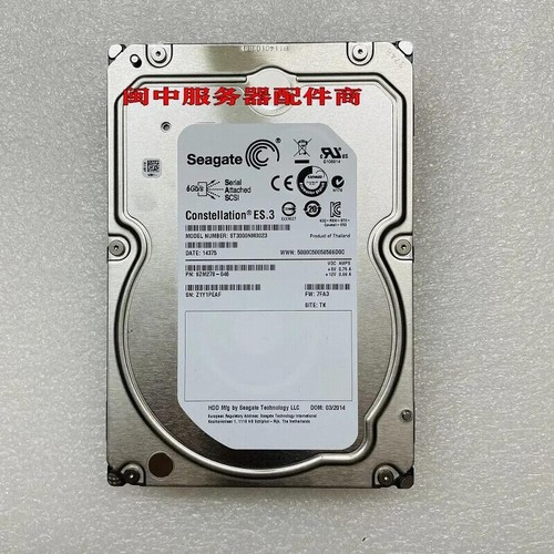 New Server Hard Drives For Seagate ST3000NM0023 3T SAS 3.5 - Afbeelding 2 van 2