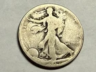 1919-S WALKING LIBERTY silver U.S. half dollar. AG. #ud1
