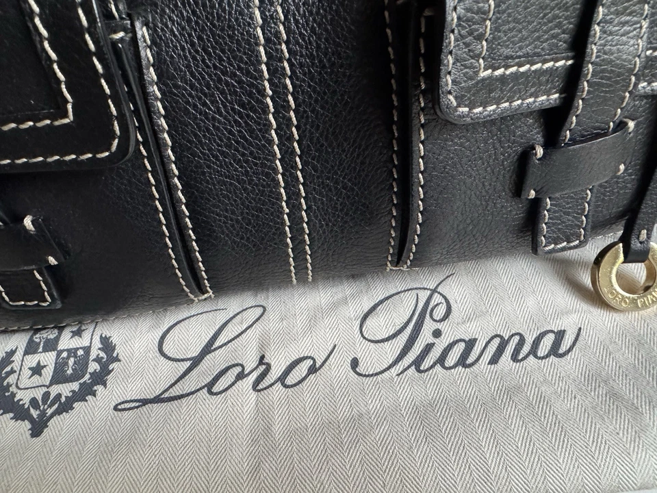 Loro Piana Handtasche in Schwarz - Bild 2 von 4