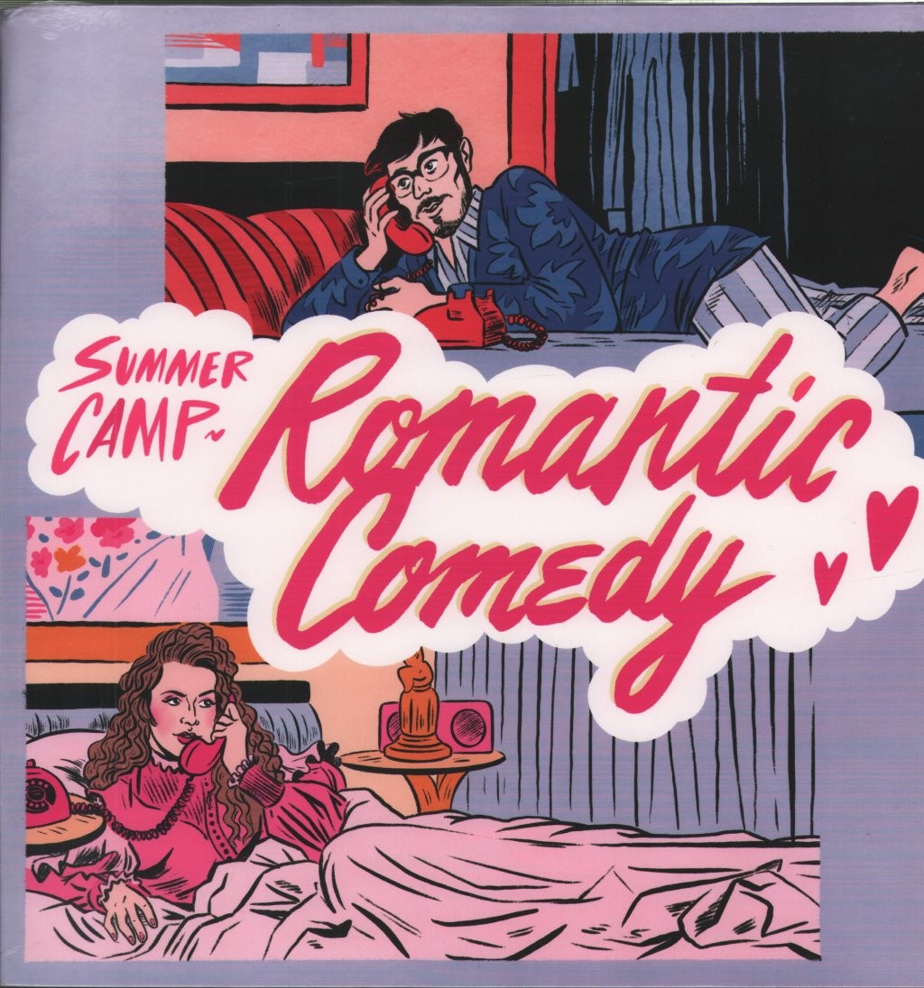 Summer Camp Romantic Comedy LP vinyl UK Moshi Moshi 2020 limited edition white