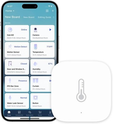 Aqara Smart Temperature & Humidity Sensor Wireless Thermometer (Requires Hub)