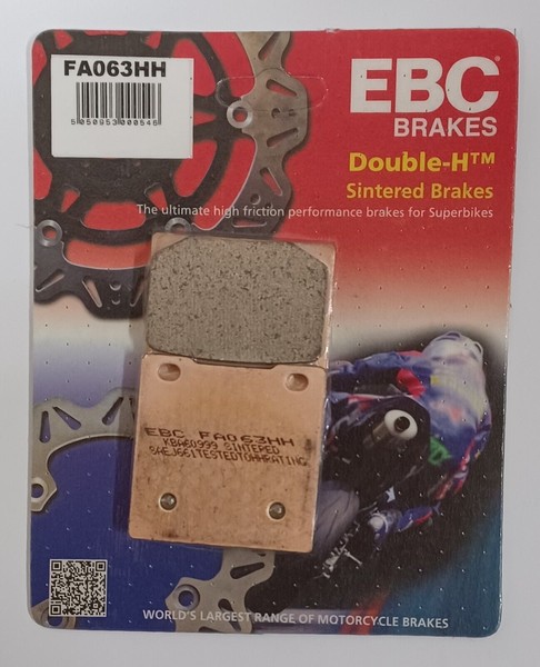 EBC Sinter BremsbeläGe Hinten FüR Suzuki GSXR600 1997-2003 FA63HH-image