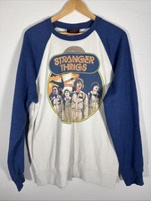 Stranger Things Graphic, Netflix Size, Large, Crewneck Sweatshirt, Pullover  