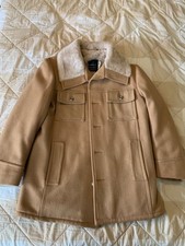 Vintage Cooper Designer Outerwear Sherpa Lined Ranch Coat Jacket Men’s Tan 