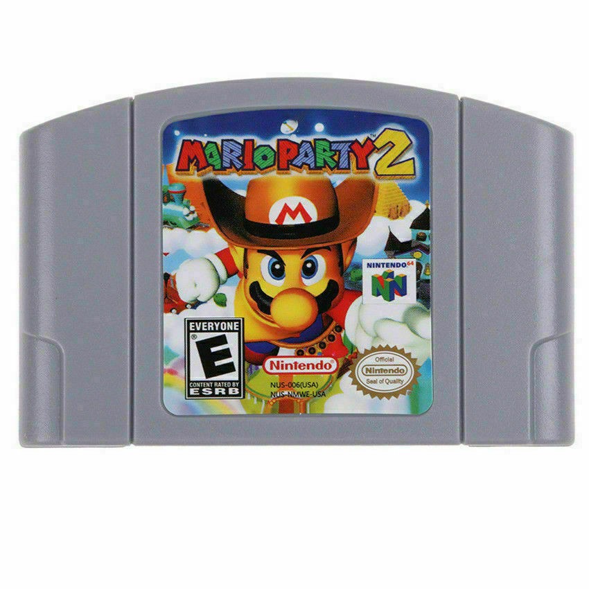 Marió Party 1 2 Videó Games Fór Nintendó N64 Cónsóle  US Versión