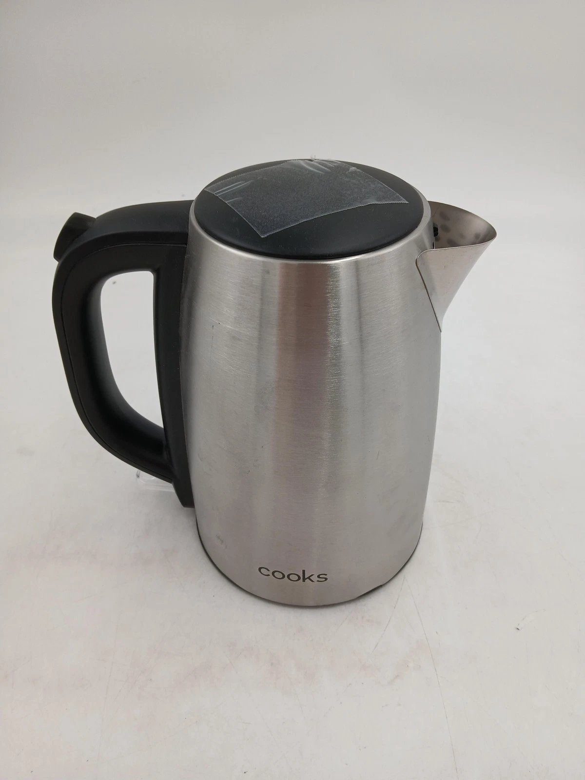 Cooks Cordless Electric Kettle 1.8 Qt 1500W Stainless Steel Silver Kitchen