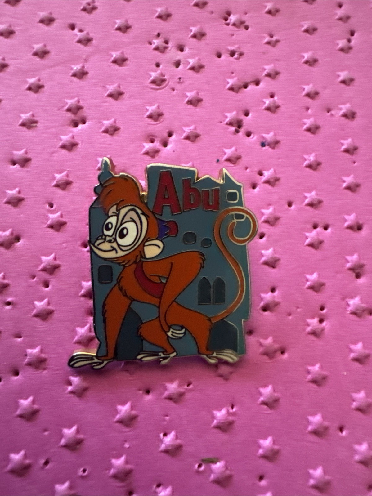 Walt Disney World 2004 Aladdin Abu Character Lanyard Pin Series (C8)