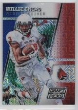2016 Prizm Collegiate Draft Picks Red White & Blue Mojo 7/25 Willie Snead 0o9