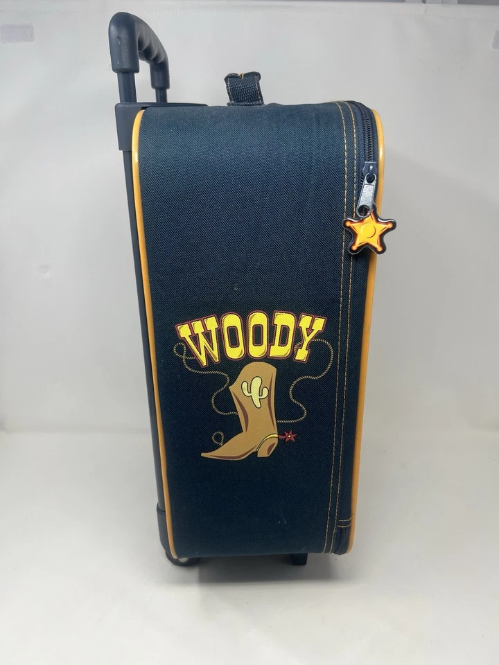RARO Toy Story Vaquero Woody Equipaje con Ruedas Maleta Pixar Disney Foto 2 de 4