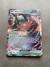 Iron Treads ex 066/091 SV: Paldean Fates Holo NM/M Pack Fresh