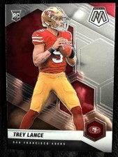 2021 Panini Mosaic Football Trey Lance Rookie Card No. 303 San Francisco 49ers N. rookie card picture