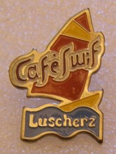 pin's PLANCHE A VOILE CAFE SWIF LUSCHERZ WIND SURF WINDSURF WINDSURFING vintage