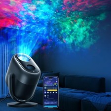 Star Projector Lights, 7-Zone Colorful Nebula Effect, Compatible with Matter,