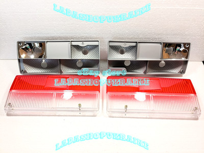 2x Taillight Rear Lamp LADA 2107 -3716074 2107-3716075 CLEAR TURN INDICATOR