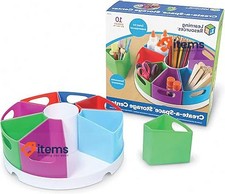 Image of Learning Resources Create A Space Storage Center10 Piece Set Organizer For Kids