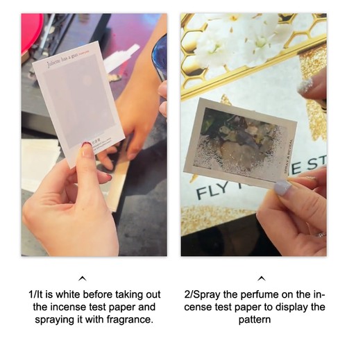 8Pcs Perfume Test Strips Pracctical Premium Useful Creative Incense Paper