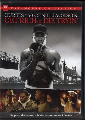 GET RICH or DIE TRYIN' - mit Curtis 50 Cent Jackson - DVD NEU ITA