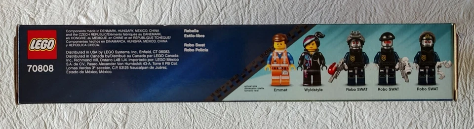 NEW Lego Movie 70808 Super Cycle Chase. (5) Figures. Lucy Wyldstyle. Robo SWAT - Image 4 of 4