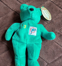 Salvino's Bammers Miami Dolphins Beanbag Plush Bear 3  Up Ages 3-11 Years