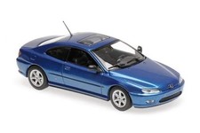 Minichamps 1/43 Peugeot 406 Coupe 1997 blue metallic 940112620