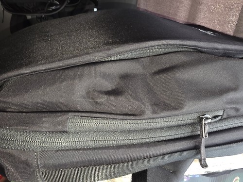 Zaino Arcteryx Blade 20 borsa per laptop foderato in nylon nero imbottito logo aziendale - Foto 6 di 6