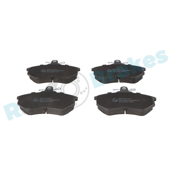 RAP Brakes Bremsbelagsatz Scheibenbremse R-P1477 FüR VW Passat B3 B4 3A2 35I 3A5-image