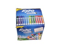 Expo Dry Erase Markers 40 Count Chisel Tip Bulk Classroom Set Newell Brand New