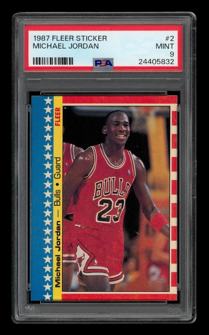 Michael Jordan Basketball 1987-88 Season Sports Trading Cards