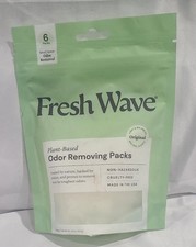Fresh Wave Odor Eliminating  Deodorizing Packs, Bag of 6 - Safer Odor Relief