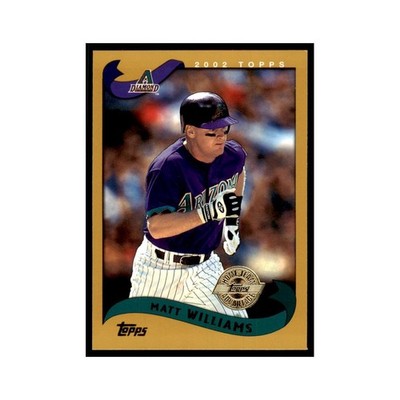 2002 Topps Home Team Advantage Matt Williams Baseball Cards #139