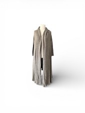 Free People Grey Cardigan Duster Open Front Long Size XS/S NEW NWOT