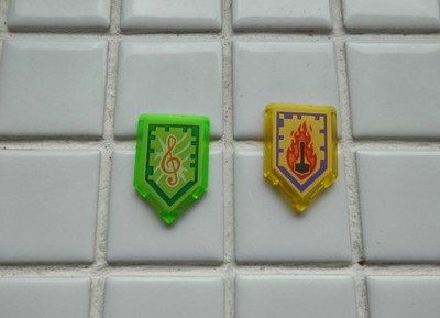 ***LEGO NEXO Knights Power Shield 22385 trans yellow green transparent gelb grün