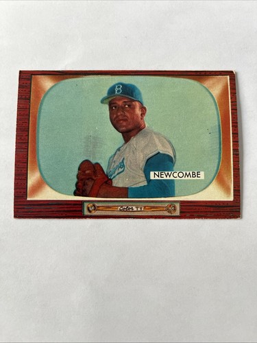 Don Newcombe #143 1955 Bowman card