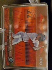 ROMAN ANTHONY 2024 BOWMAN CHROME Scouts Top 100 Orange Refractor /25 Rookie RC