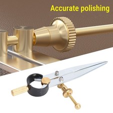 Spring Wing Divider Caliper Adjustable Lockable 4in Steel Leather Compass Crease