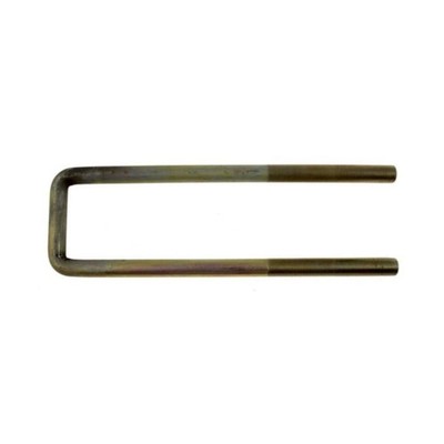 Threaded U-Bolt | Yellow Zinc | Steel | Square U-Bolt 5/8 Inches Thread Diameter