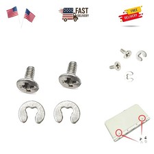 Repair Screw Set for 3DS/LL/XL New 3DS/3DSLL/3DSXL Battery Back Cover Secure ...