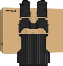 Full Set Mat For 2024 2025 2026 Ford Ranger 5ft Short Bed Mat Supercrew Cab All