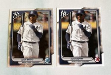 Juan Soto 2024 Bowman Chrome #78 Mojo Refractor & Base New York Yankees