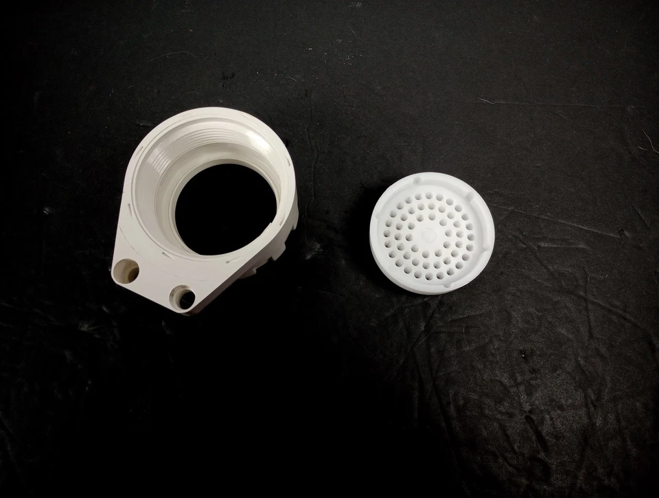 Ronco Popeil Pasta Maker P400 Replacement Parts - Locking Ring & Die - Image 4 of 4