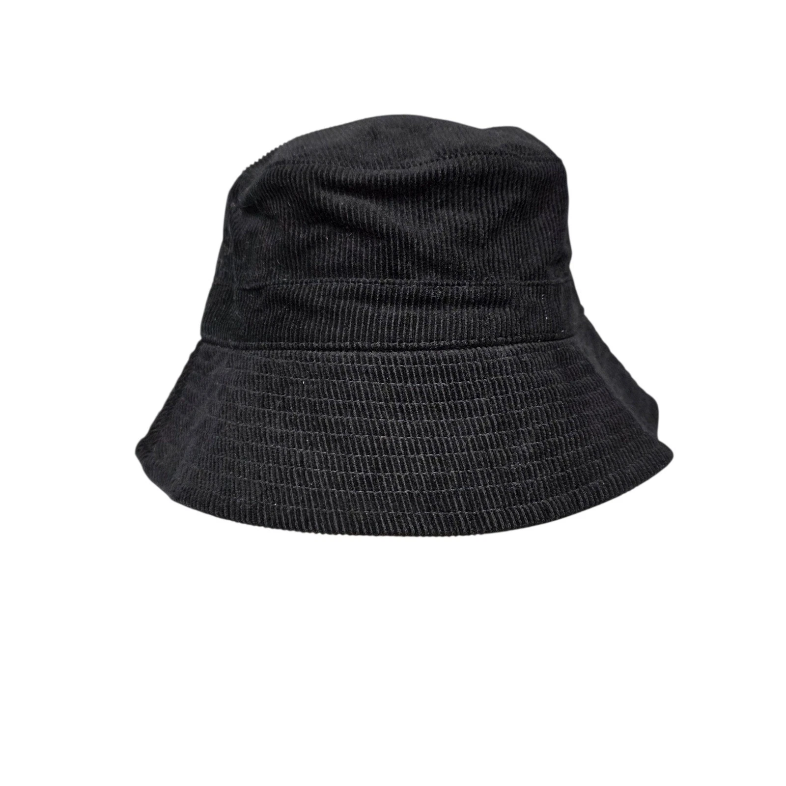 Free People Black Corduroy Bucket Hat Casual Fashion Trendy Everyday Style