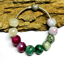 10 Pcs. Gorgeous Multicolor Multi Gemstone 12mm Large Beads With 5mm Hole Beads