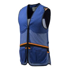 BERETTA Unisex Full Mesh Breathable Competition Shooting Vest - Colors & Sizes